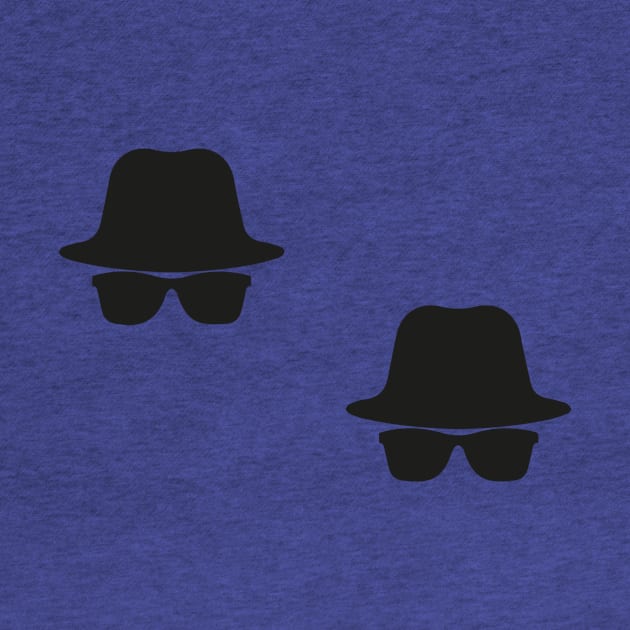 Minimalist Blues Brothers by PWCreate